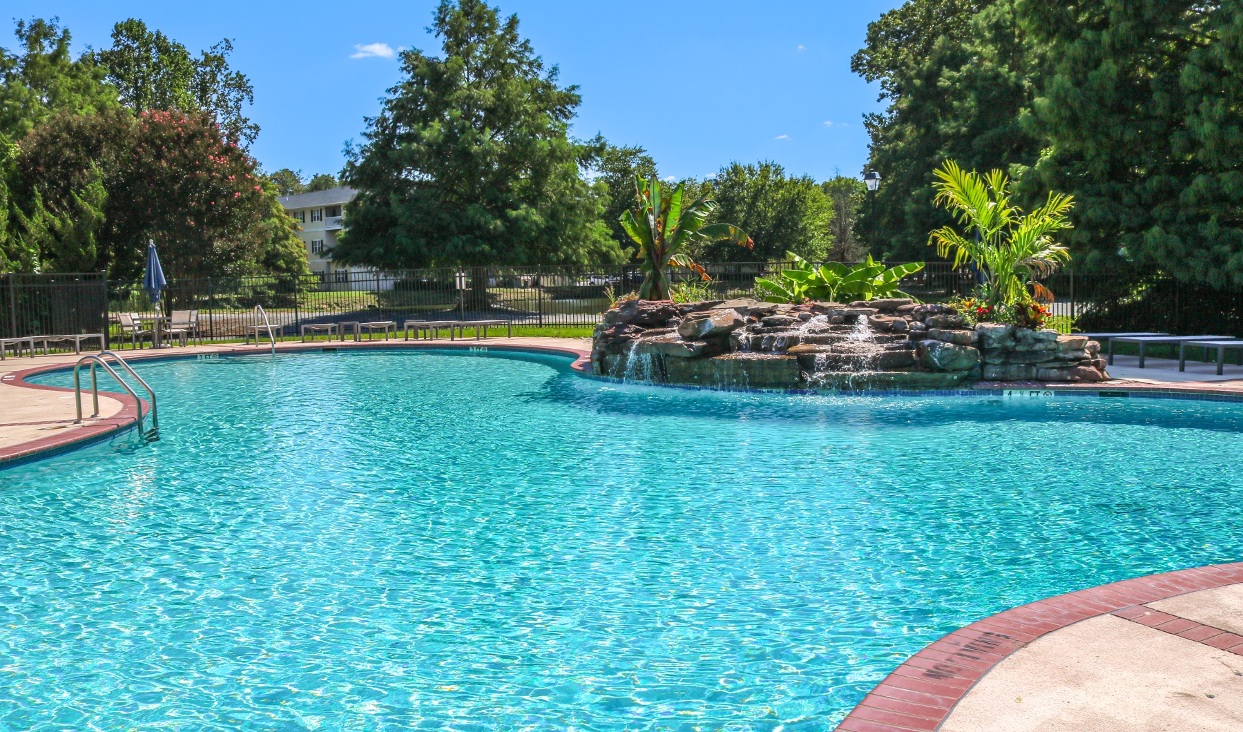 Resort-Style Swimming Pool at Mill Pond Village Apartments in Salisbury, MD
